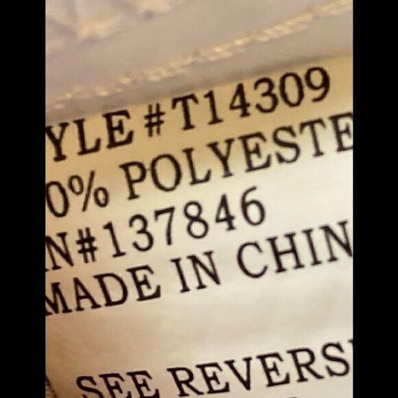 Kontrol Contemporary Striped Off the shoulder Top Small NWT - Picture 8 of 8